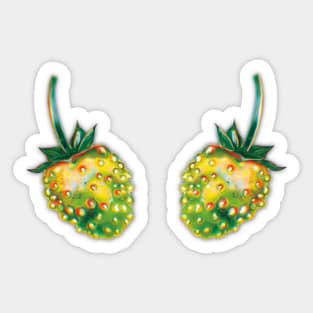 Forest Strawberry Sticker